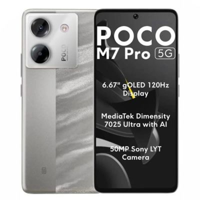 Лот: 25801702. Фото: 1. Poco M7 Pro 8/256 Silver. Смартфоны