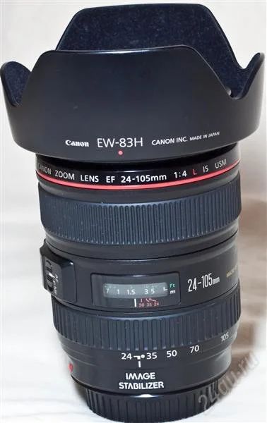 Лот: 746615. Фото: 1. обменяю Canon 24-105 f4 L на canon... Объективы