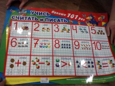 Лот: 15772624. Фото: 1. Детские плакаты. Для рисования