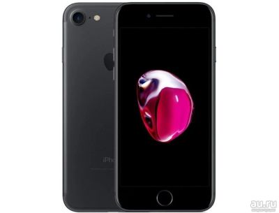Лот: 10869195. Фото: 1. iPhone 7 128Gb чёрный. Смартфоны