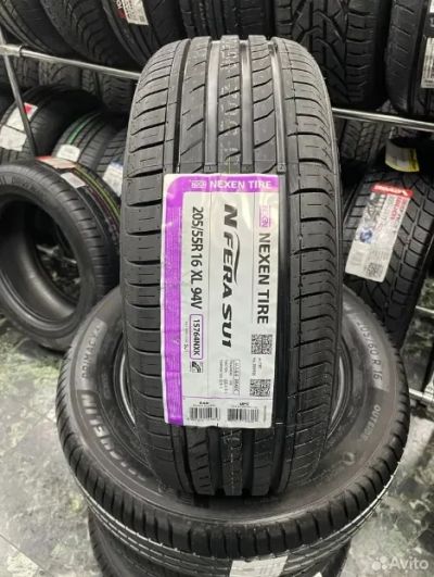 Лот: 19994099. Фото: 1. шины 205/55 R16 Nexen N'Fera SU1... Шины