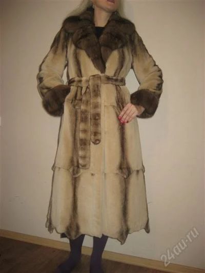 Лот: 715910. Фото: 1. норковая шуба 48 размер, италия. Верхняя одежда