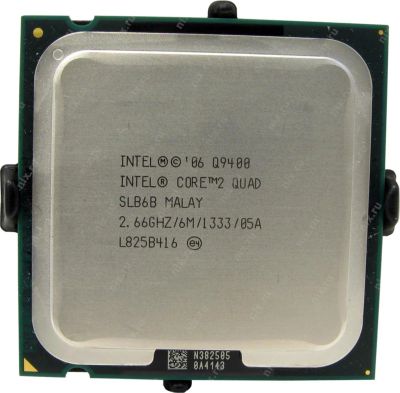 Лот: 7273591. Фото: 1. Процессор S775 Core 2 Quad Q9400... Процессоры