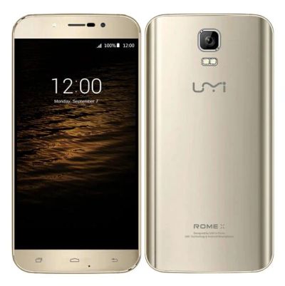 Лот: 9495856. Фото: 1. Новый смартфон Umi Rome X золотой... Смартфоны