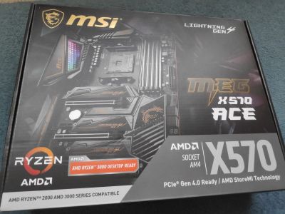 Лот: 16246237. Фото: 1. Amd Ryzen 3700x Box + Msi X570... Комплекты запчастей