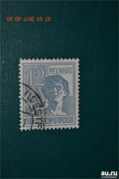 Лот: 12983894. Фото: 1. Оккупация Германии 1948г. Марки