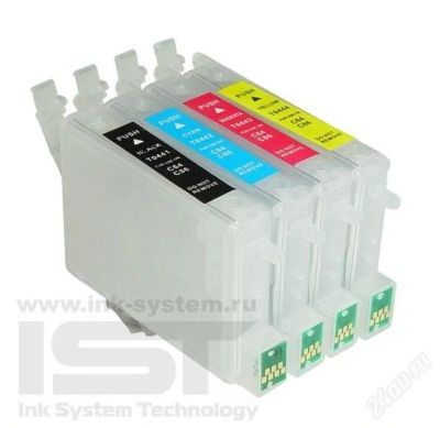 Лот: 2207400. Фото: 1. Набор ПЗК IST для Epson Stylus... Картриджи, расходные материалы