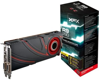 Лот: 7654201. Фото: 1. Radeon R9 290/4Gb Gddr 5 от XFX. Видеокарты
