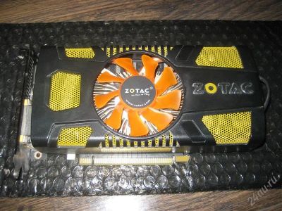 Лот: 2502178. Фото: 1. NVIDIA GeForce GTX 560 Ti Zotac. Видеокарты