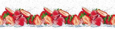 Лот: 17535296. Фото: 1. Фартук ПВХ термоперевод Вкус лета... Другое (отделочные материалы)