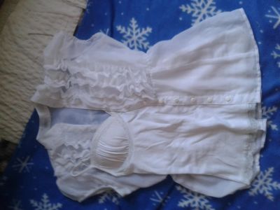 Лот: 4250300. Фото: 1. белая блузка с топом. Блузы, рубашки, водолазки