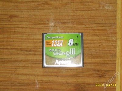 Лот: 311963. Фото: 1. CF флешка 8GB. USB-флеш карты