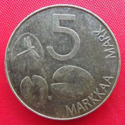 Лот: 2936390. Фото: 1. (№2959/LF) 5 марок 1993 (Финляндия... Европа