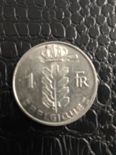Лот: 20939299. Фото: 1. Бельгия 1 франк 1969. Европа