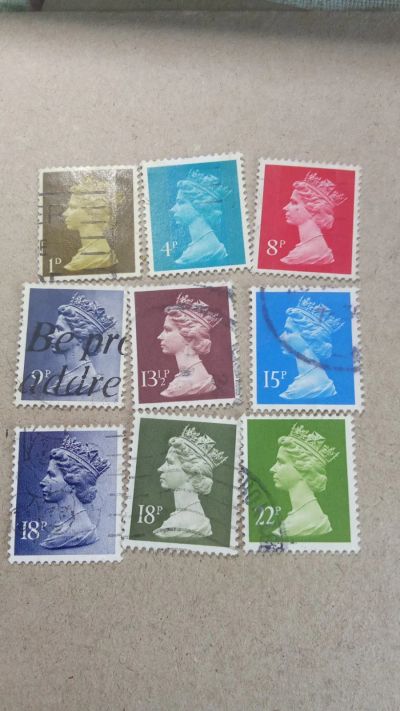 Лот: 24589385. Фото: 1. марки почтовые великобритания... Марки