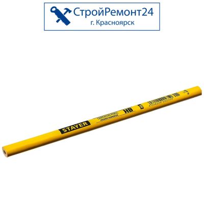 Лот: 25729595. Фото: 1. Разметочный карандаш Stayer графитный... Расходные материалы, сменные насадки