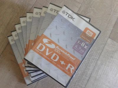 Лот: 7702121. Фото: 1. Диск DVD+R. CD, DVD, BluRay