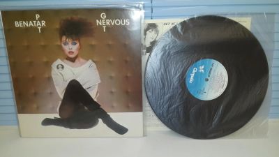 Лот: 5678555. Фото: 1. Pat Benatar-Get Nervous (LP). Аудиозаписи