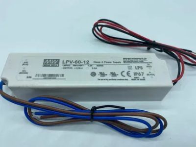 Лот: 25518100. Фото: 1. LPV-60-12 MEAN WELL, Светодиодный... Светодиодная подсветка