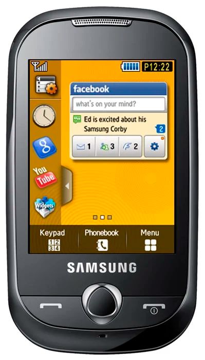 Лот: 8425216. Фото: 1. Samsung Corby S3650. Смартфоны
