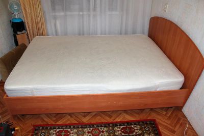 Лот: 3288644. Фото: 1. Продам двухспальную кровать 200... Кровати