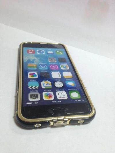 Лот: 4744320. Фото: 1. Бампер Hermes на iPhone 6. Чехлы, бамперы