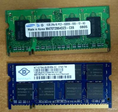 Лот: 13855329. Фото: 1. Оперативная память SO-DIMM DDR2... Оперативная память