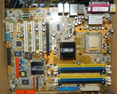 Лот: 5958292. Фото: 1. Материнская плата Asus P5GDC. Материнские платы