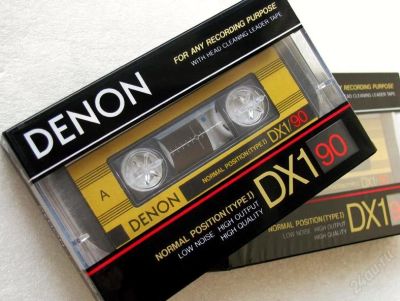 Лот: 2235950. Фото: 1. кассета denon dx1/90 made in japan... Аудиозаписи