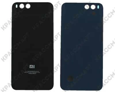 Лот: 11695996. Фото: 1. Задняя крышка Xiaomi Mi6 - Чёрная... Корпуса, клавиатуры, кнопки