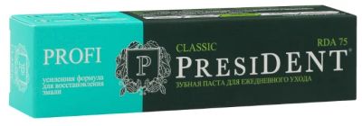 Лот: 23714123. Фото: 1. ПрезиДент Профи паста зубная Классик... Лекарства