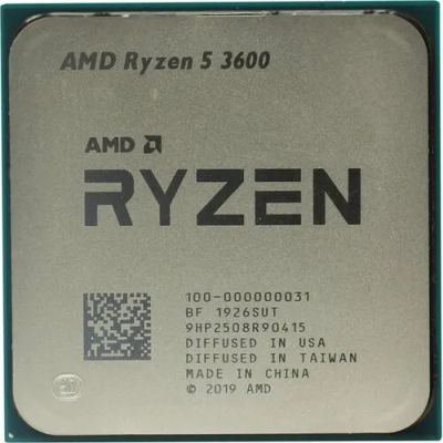 Лот: 20619993. Фото: 1. Процессор AMD Ryzen 5 3600 AM4... Процессоры
