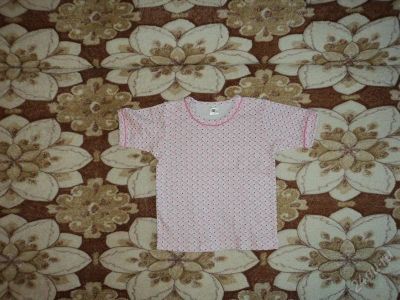 Лот: 1644479. Фото: 1. Футболка новая (рост 80, фирма... Футболки, поло, топы, лонгсливы