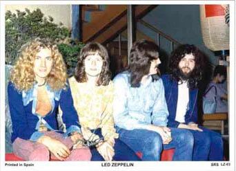 Лот: 10612468. Фото: 1. Led Zeppelin коллекционная карточка... Наклейки, фантики, вкладыши