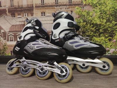 Лот: 18609954. Фото: 1. Роликовые коньки (ролики) Fila... Роликовые коньки, скейтборды, самокаты