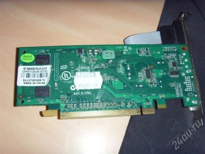 Лот: 358792. Фото: 1. Видеокарта GF 8400GB PCI-E 256mb. Видеокарты