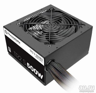 Лот: 13380806. Фото: 1. Блок питания Thermaltake ATX 500W... Корпуса, блоки питания