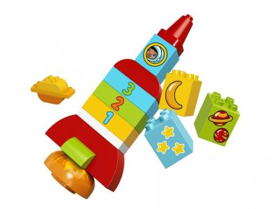 Лот: 10747450. Фото: 1. LEGO Duplo 10815 Моя первая ракета. Конструкторы