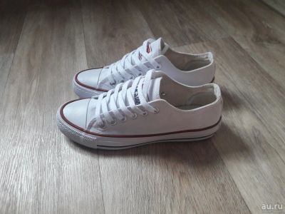 Лот: 13697911. Фото: 1. Кеды Converse, бел, 37. Кеды, кроссовки, слипоны