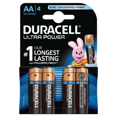 Лот: 15543253. Фото: 1. Батарейка AA Duracell Ultra LR6... Батарейки, аккумуляторы, элементы питания