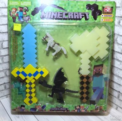 Лот: 12678738. Фото: 1. Новый набор Minecraft майнкрафт... Конструкторы