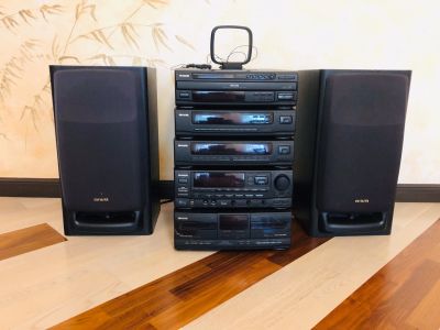 Лот: 14358030. Фото: 1. Музыкальный центр Aiwa Z-D9300M... Музыкальные центры, магнитолы
