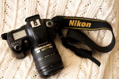 Лот: 1107583. Фото: 1. NIKON Kit D70s with AFS18-70/3... Цифровые зеркальные