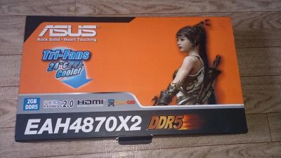 Лот: 4323143. Фото: 1. Видеокарта Radeon 4870x2. Видеокарты