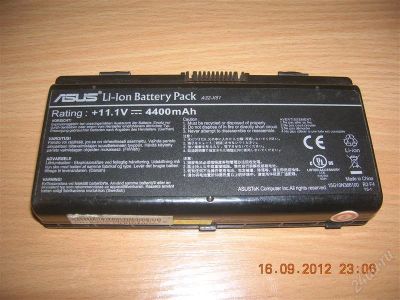 Лот: 2101711. Фото: 1. Акку от ноутбука Asus. Аккумуляторы