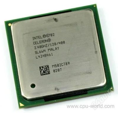Лот: 764798. Фото: 1. Процессор Intel Celeron 2,4 GHZ... Процессоры
