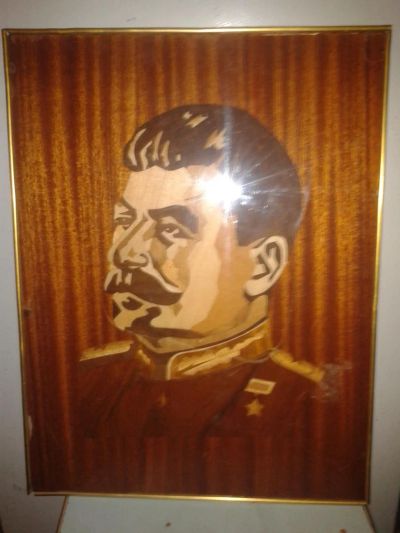 Лот: 6469416. Фото: 1. Картина Сталина!. Картины, гравюры