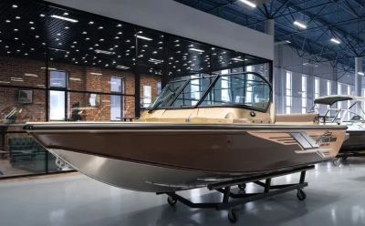 Лот: 25209293. Фото: 1. Катер-лодка алюминиевая NORTHSILVER... Лодки и катера