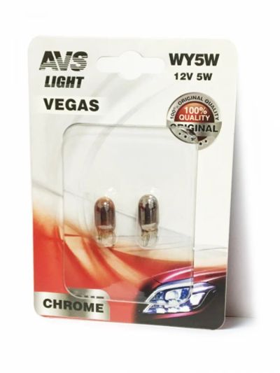 Лот: 20584471. Фото: 1. Лампа AVS Vegas CHROME в блистере... Оптика и освещение