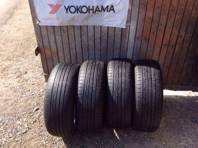 Лот: 6013594. Фото: 1. Летний комплект шин Bridgestone... Шины